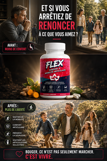 FLEX™ | Confort & Mobilité au Quotidien