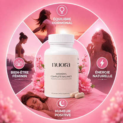 NUORA™ | Équilibre Hormonal, Énergie & Bien-Être Féminin.