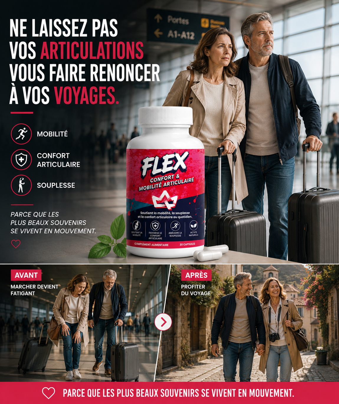 FLEX™ | Confort & Mobilité au Quotidien