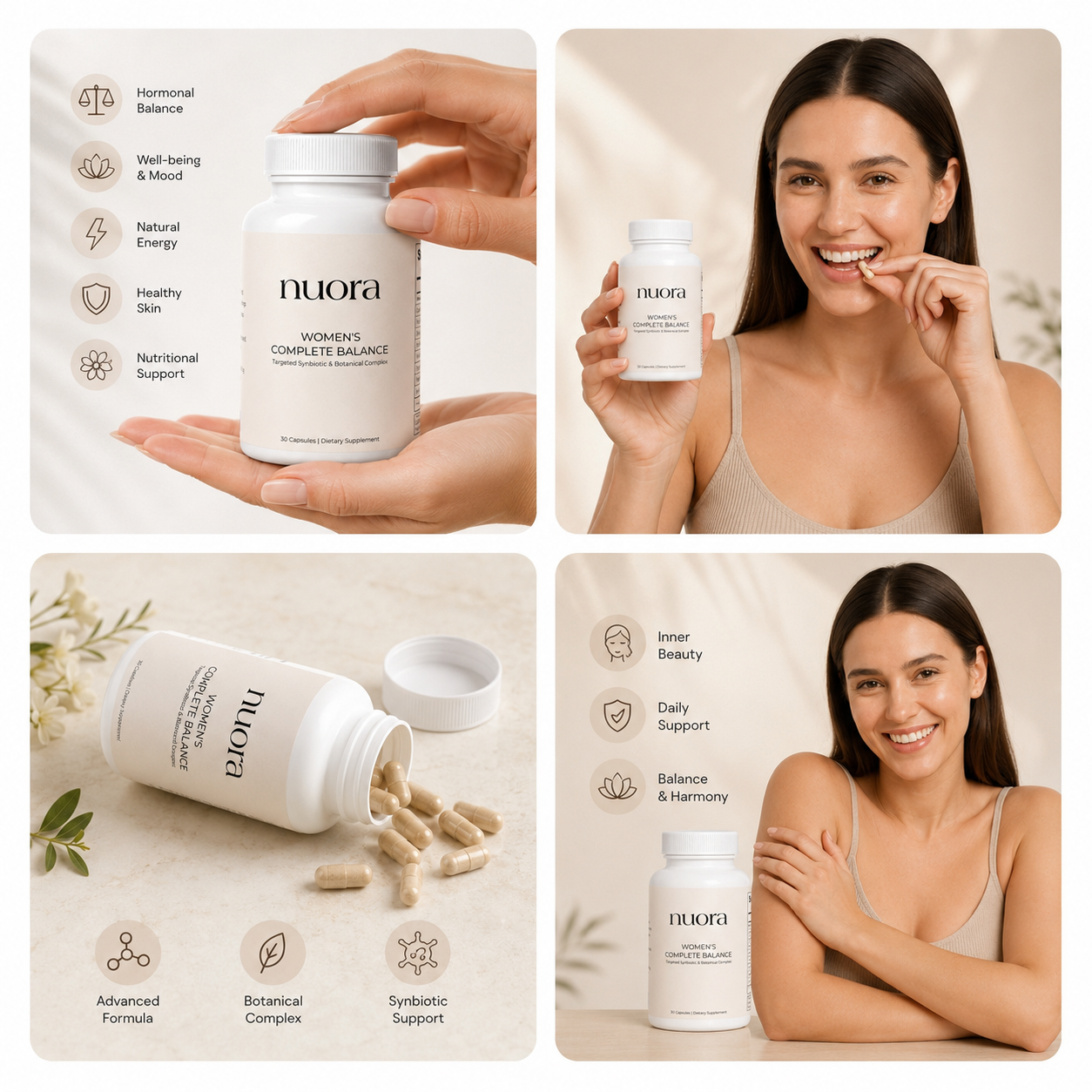 NUORA™ | Équilibre Hormonal, Énergie & Bien-Être Féminin.