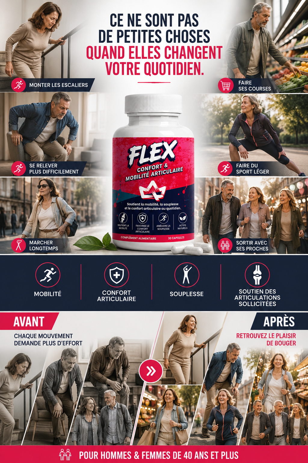 FLEX™ | Confort & Mobilité au Quotidien