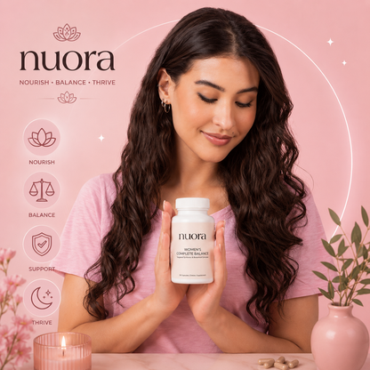 NUORA™ | Équilibre Hormonal, Énergie & Bien-Être Féminin.