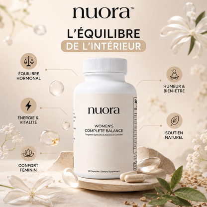 NUORA™ | Équilibre Hormonal, Énergie & Bien-Être Féminin.