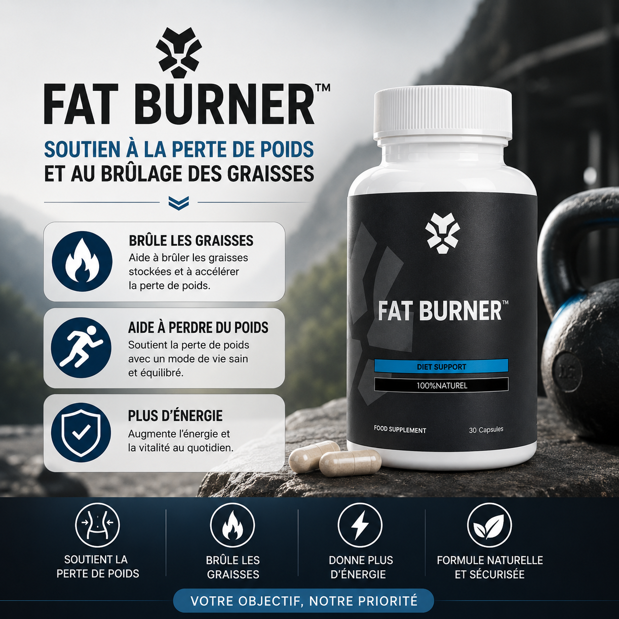FatBurner™ | Perte de poids & Silhouette affinée.