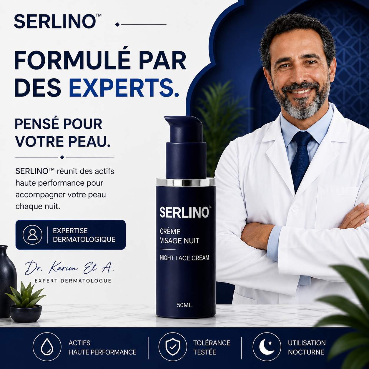 SERLINO™ | Anti-Rides, Fermeté & Jeunesse