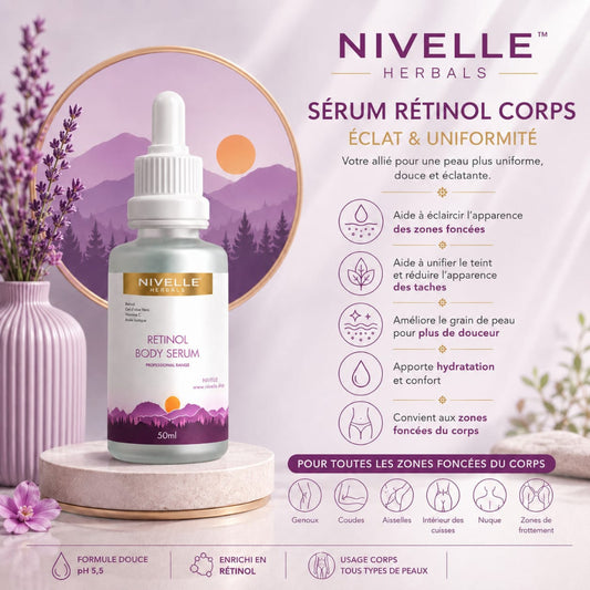 NIVELLE™ | Sérum Rétinol Éclaircissant Corps.